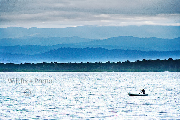 Distant mountains