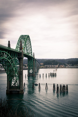 bridge, Newport, Oregon